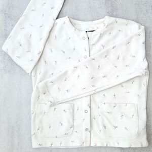 [NWOT] Curfew Snap Closure Floral Long Sleeve Girls Cardigan